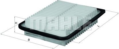 MAHLE LX 2792 - Filtro aria www.autoricambi360.it