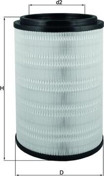 MAHLE LX 2741 - Filtro aria www.autoricambi360.it