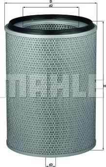 MAHLE LX 797 - Filtro aria www.autoricambi360.it