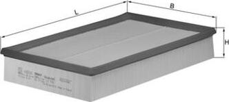 MAHLE LX 700 - Filtro aria www.autoricambi360.it