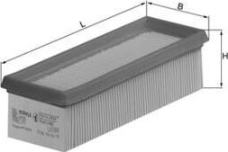 MAHLE LX 788 - Filtro aria www.autoricambi360.it