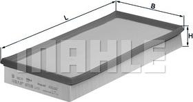 MAHLE LX 726 - Filtro aria www.autoricambi360.it