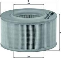 MAHLE LX 720 - Filtro aria www.autoricambi360.it