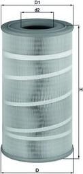 MAHLE LX 7210/7 - Filtro aria www.autoricambi360.it
