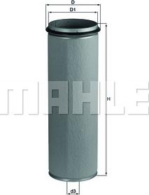 MAHLE LXS 44/1 - Filtro aria secondaria www.autoricambi360.it
