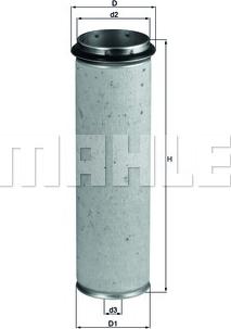 MAHLE LXS 42/1 - Filtro aria secondaria www.autoricambi360.it