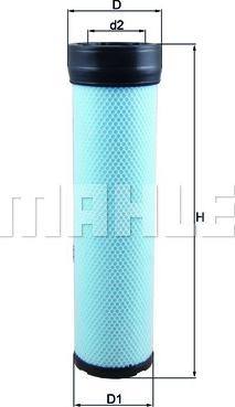 MAHLE LXS 256 - Filtro aria secondaria www.autoricambi360.it