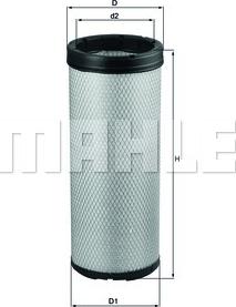 MAHLE LXS 224 - Filtro aria secondaria www.autoricambi360.it
