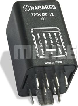MAHLE MHG 38 - Centralina, Tempo incandescenza www.autoricambi360.it