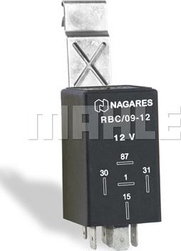 MAHLE MR 114 - Relè, Pompa carburante www.autoricambi360.it