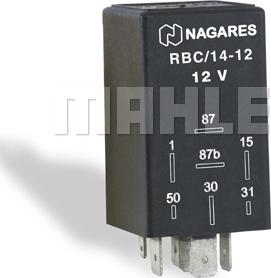 MAHLE MR 116 - Relè, Pompa carburante www.autoricambi360.it
