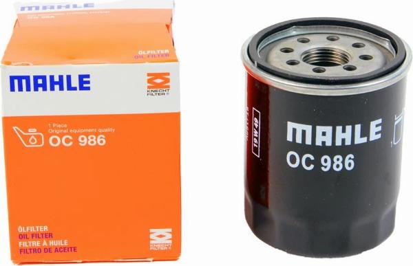 MAHLE OC 986 - Filtro olio www.autoricambi360.it