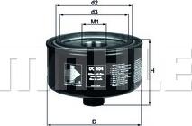 MAHLE OC 404 - Filtro olio www.autoricambi360.it