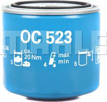 MAHLE OC 523 - Filtro olio www.autoricambi360.it