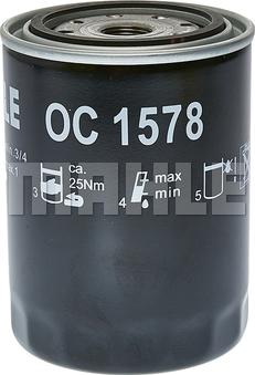 MAHLE OC 1578 - Filtro olio www.autoricambi360.it