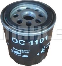 MAHLE OC 1101 - Filtro olio www.autoricambi360.it