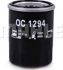 MAHLE OC 1294 - Filtro olio www.autoricambi360.it