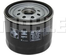MAHLE OC 239 - Filtro olio www.autoricambi360.it