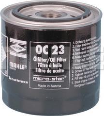 MAHLE OC 23 - Filtro olio www.autoricambi360.it