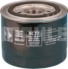 MAHLE OC 77 - Filtro olio www.autoricambi360.it