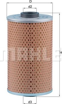 MAHLE OX 40 - Filtro olio www.autoricambi360.it