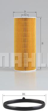MAHLE OX 690D - Filtro olio www.autoricambi360.it