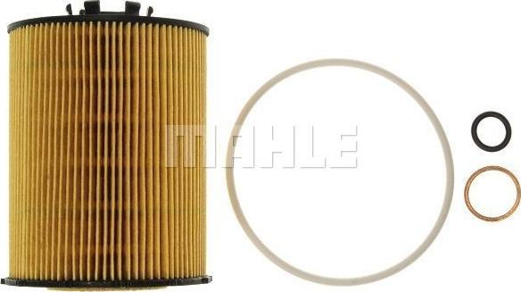 MAHLE OX 636D - Filtro olio www.autoricambi360.it