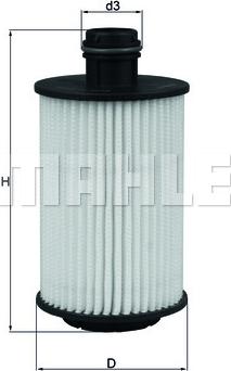 MAHLE OX 1012D - Filtro olio www.autoricambi360.it