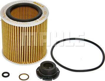 MAHLE OX 1082D - Filtro olio www.autoricambi360.it