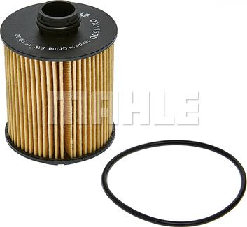 MAHLE OX 1160D - Filtro olio www.autoricambi360.it
