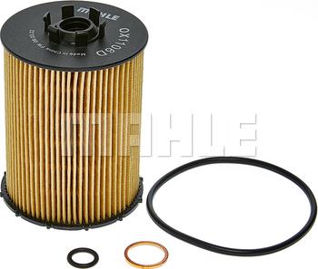 MAHLE OX 1106D - Filtro olio www.autoricambi360.it