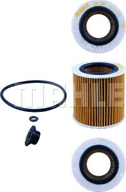 MAHLE OX 387D1 - Filtro olio www.autoricambi360.it