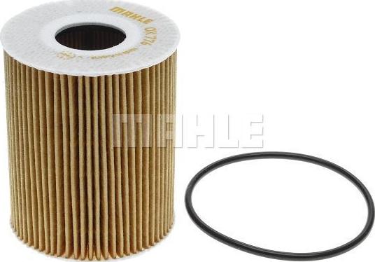 MAHLE OX 776D - Filtro olio www.autoricambi360.it