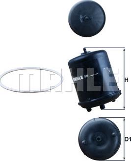 MAHLE OZ 9D - Filtro olio www.autoricambi360.it