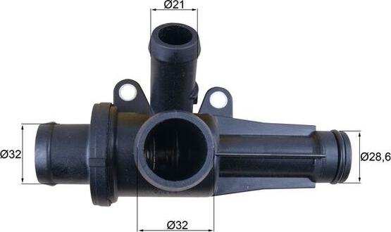 MAHLE TH 45 87 - Termostato, Refrigerante www.autoricambi360.it