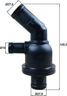 MAHLE TH 55 87 - Termostato, Refrigerante www.autoricambi360.it