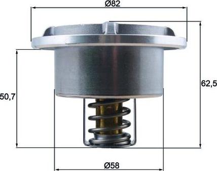 MAHLE THD 6 75 - Termostato, Refrigerante www.autoricambi360.it