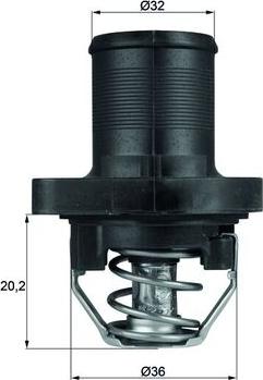 MAHLE TI 47 89 - Termostato, Refrigerante www.autoricambi360.it