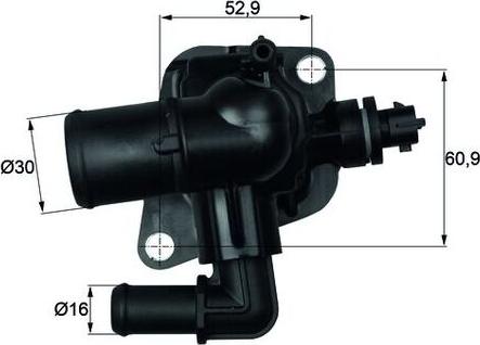 MAHLE TI 150 88 - Termostato, Refrigerante www.autoricambi360.it
