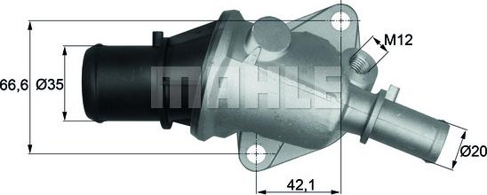 MAHLE TI 105 88 - Termostato, Refrigerante www.autoricambi360.it