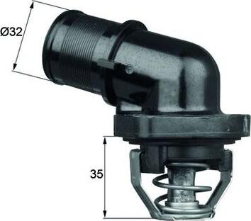 MAHLE TI 181 89 - Termostato, Refrigerante www.autoricambi360.it