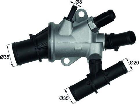 MAHLE TI 170 88 - Termostato, Refrigerante www.autoricambi360.it