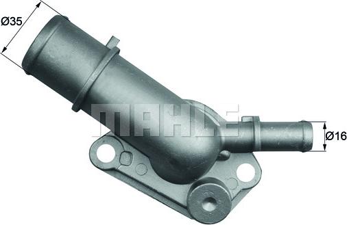 MAHLE TI 87 87D - Termostato, Refrigerante www.autoricambi360.it
