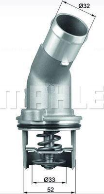 MAHLE TI 302 92 - Termostato, Refrigerante www.autoricambi360.it