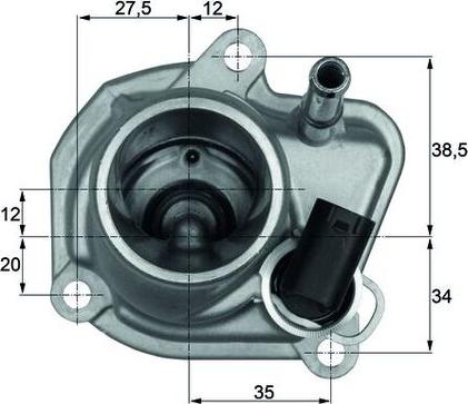 MAHLE TI 29 87 - Termostato, Refrigerante www.autoricambi360.it