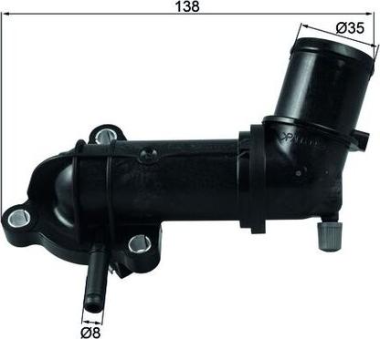 MAHLE TI 245 88 - Termostato, Refrigerante www.autoricambi360.it