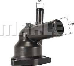MAHLE TI 257 82 - Termostato, Refrigerante www.autoricambi360.it