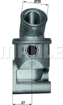 MAHLE TI 71 87D - Termostato, Refrigerante www.autoricambi360.it