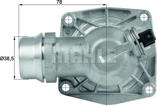 MAHLE TM 16 105 - Termostato, Refrigerante www.autoricambi360.it