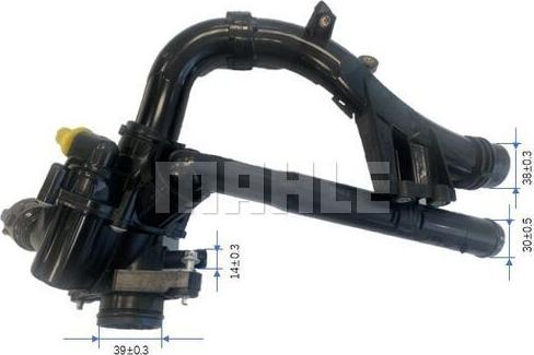 MAHLE TM 102 97D - Termostato, Refrigerante www.autoricambi360.it